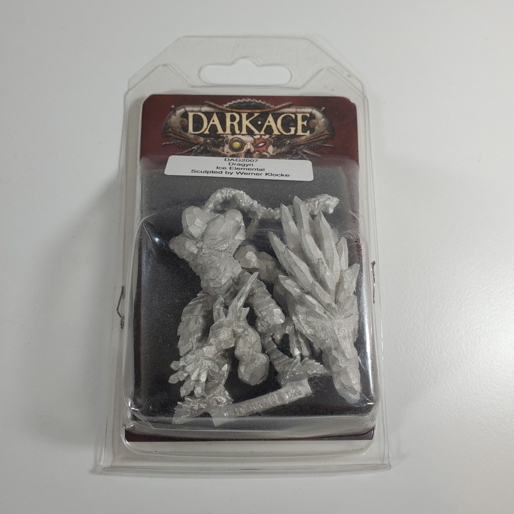 Dark Age Metal Miniature Dragyri Ice Elemental DAG2007 Werner Klocke D&D RPG New